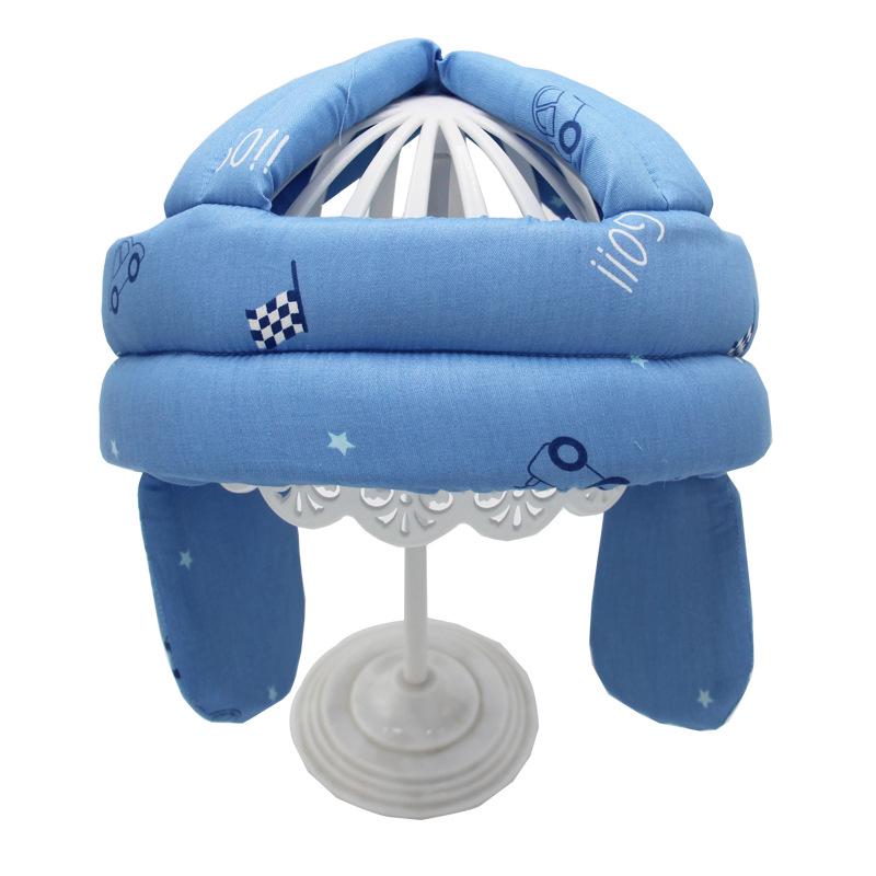 Anti-Fall Safety Helmet for Middle-Aged and Elderly: Protective Cotton Hat for Adults Adjustable