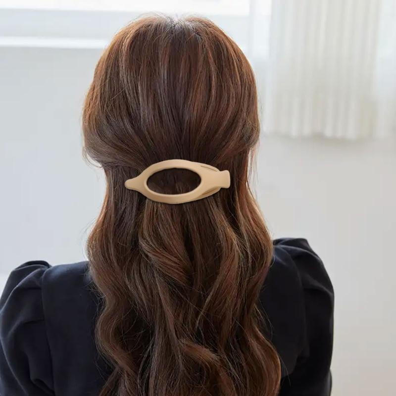 Stylish Plastic Resin Hair Claw For Different Hairstyles Lightweight Hair Accessory For Daily Use And Special Event