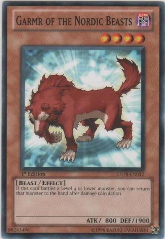

Английская версия Гарм из Северных Зверей Буря Рагнарёка Yu-Gi-Oh (СТОР-EN012) - - 1-й...