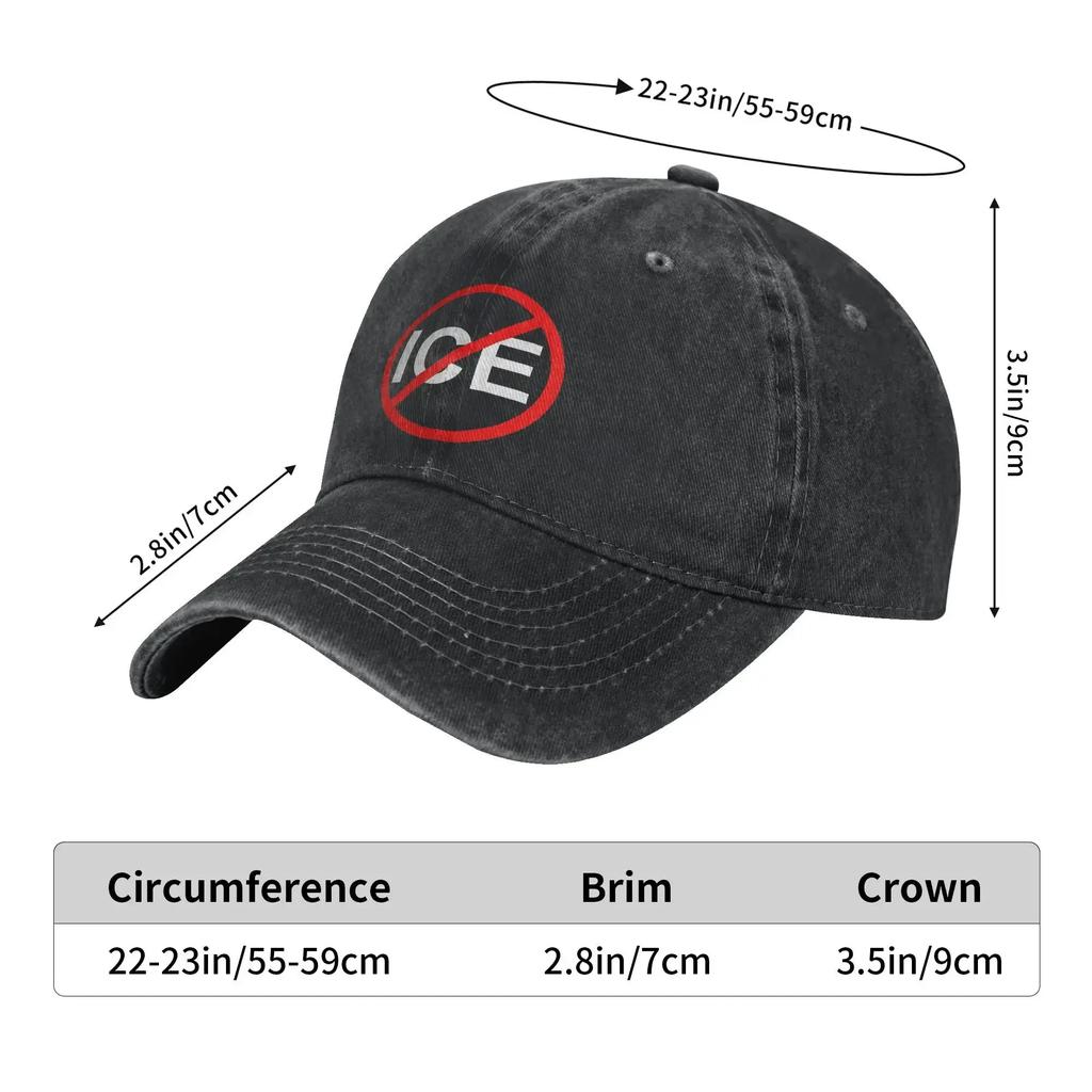 Unisex Style Anti Ice Baseball Cap Distressed Washed Hats Cap Retro Outdoor Running Golf Gift Snapback Cap
