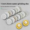 Baolian 1 Inch Diamond Wet Polishing Pad for Marble Stone Angle Grinder Resin Bond Flexible Abrasive Disc
