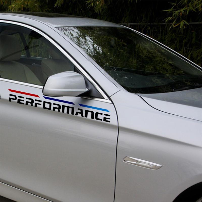 2pcs Car Door Decoration Sticker Auto Body Decal Auto Accessories Goods for Bmw M X1 X3 X4 X5 X6 X7 E46 E90 F20 E60 E39 F10