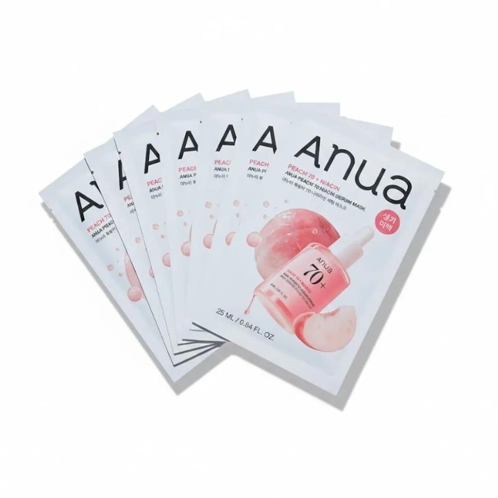 Anua Peach Niacinamide Serum Mask_25g 10 Sheets