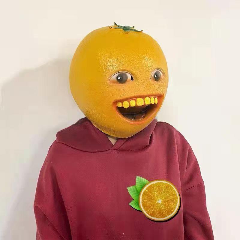Halloween Latex Full Head Mask for Adults & Kids Pumpkin, Animal, Fox, Panda, Monkey Character Cosplay Costume Accessory