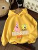 Pearl SpongeBob Hooded Sweatshirt For Kids Summer Cute Crewneck Age 3-14