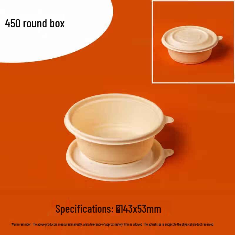 Eco-Friendly Biodegradable Corn Starch Food Containers