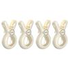 2/4PCS Beach Towel Clips Plastic Strong Windproof Clothes Pegs Quilt Hanging Clip Reusable Non-slip Fixed Drying Clothespin