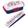 Skater 18cm Chopsticks and Chopstick Case Set, Antibacterial, for Adults, Sanrio Hello Kitty, Always by Your Side, Made In Japan, ABC3AG-A