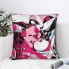 Federa Cuscino Anime H-Hazbin H-Hotel Angel Dust Federa Cuscino Vintage Alastor Per Divano Decorazione Casa Morbide Federe Cuscino Regalo