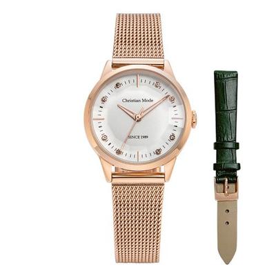 [CHRISTIAN MODE] CHRISTIAN MODE Women's Mesh Watch CM411RGGN