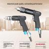 1/2 Inch Forward-Reverse Air Drill - 3/8 Inch Industrial-Grade Pneumatic Drill & Paint Mixer