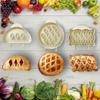 10PCS Hand Pie Molds Halloween Apple Pumpkin Pie Mold for Christmas Party Baking Supplies Party Dough Presser Pocket Pie Molds