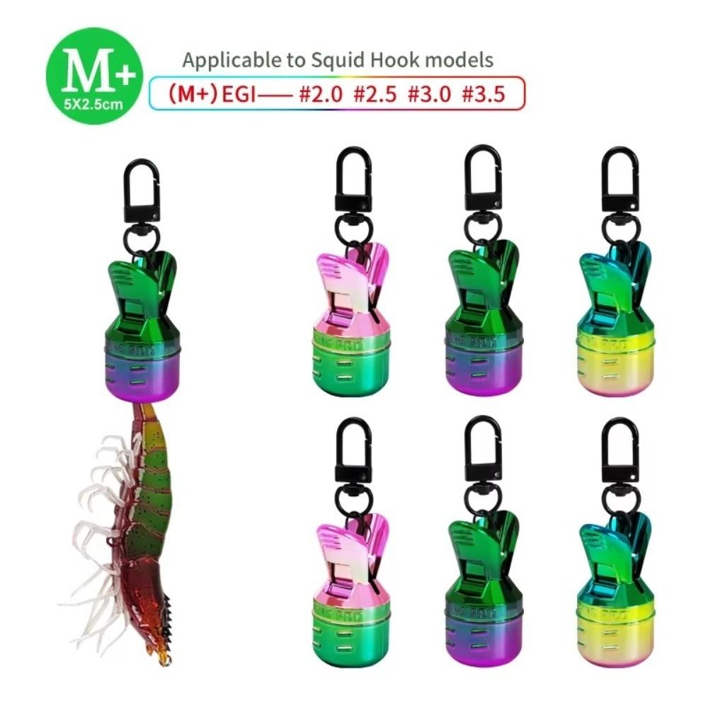 Cap Design Squid Jig Bait Electroplating Sea Tackle New Design Webfoot Octopus  Deep Sea Fishing