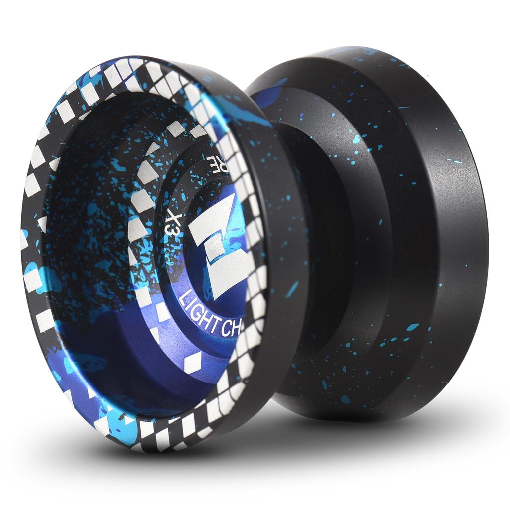 Daconovo Professional Yo-Yo Ball Aluminum Alloy Reactive Yo-Yo Ball with Non-Reactive Bearings for Professionals and Beginners