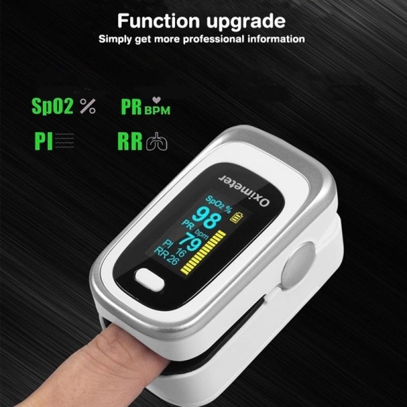 Buy 2021 Pulse Oximeters Blood Oximeter Oxygen Easy To Carry LED Screen Oximeters at affordable