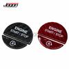 2pcs Auto Parts Carbon Fiber Car Interior Engine Start Stop Button Cover Trim For Mercedes Benz C S Class W206 W223  +