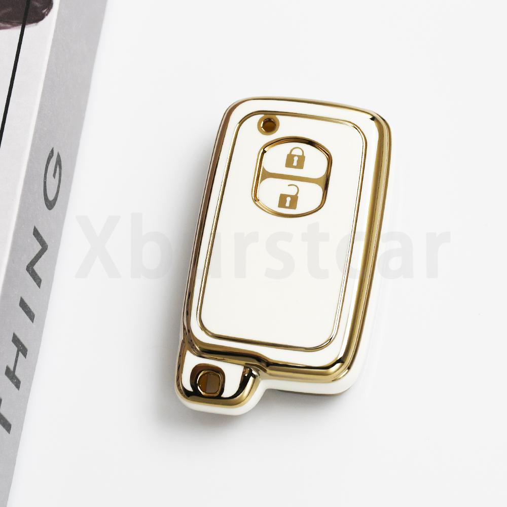 Fashion Tpu For Toyota Land Cruiser Auris Prius 30 Alpha Aqua Lexus Lc 200 Car Key Case 2/3/4 Buttons Remote Cover Shell Holder