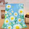 Floral Blanket Gift for Women Girls Soft Warm Lightweight Cozy Flower Throw Blanket for Bed Sofa Living Room Couch Home Decor