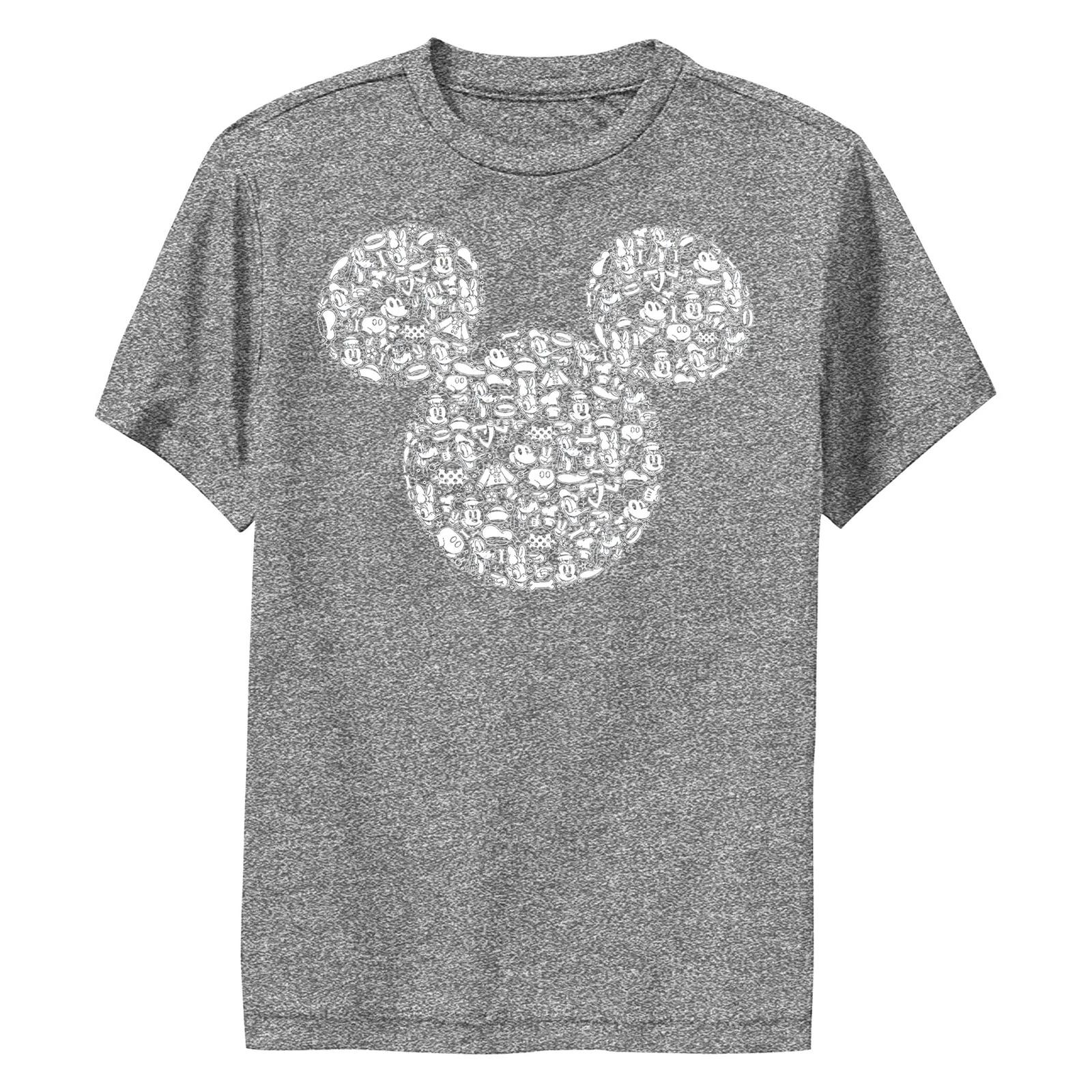

Boy s Disney Mickey Icons Fill T-Shirt S