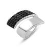 Silver Ring with Cubic Zirconia, Product Weight 6.25 G (2080107)
