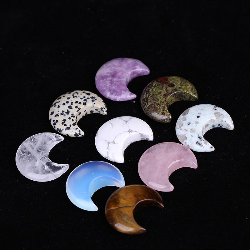 Star Moon Natural Mineral Specimens - Children's Educational Crystal Stones