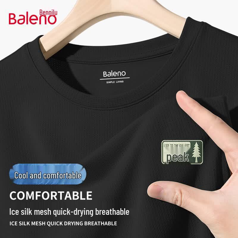 Baleno Men s Ice Silk Quick-Dry Graphic T-Shirt 2XL
