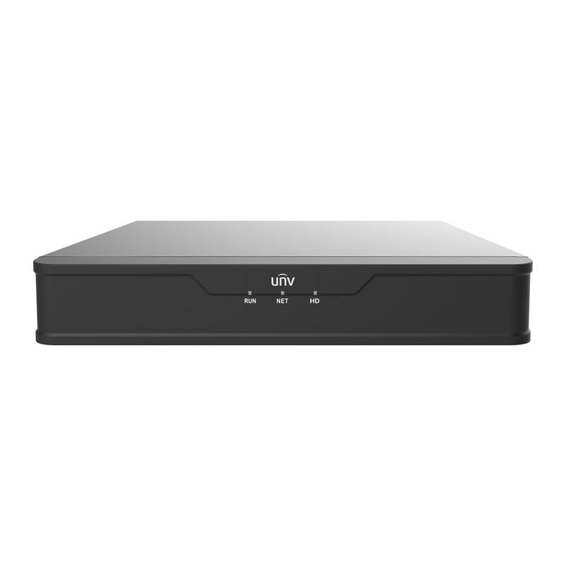 Uniview 8-Channel 1-Bay PoE NVR CN plug (adapter included)