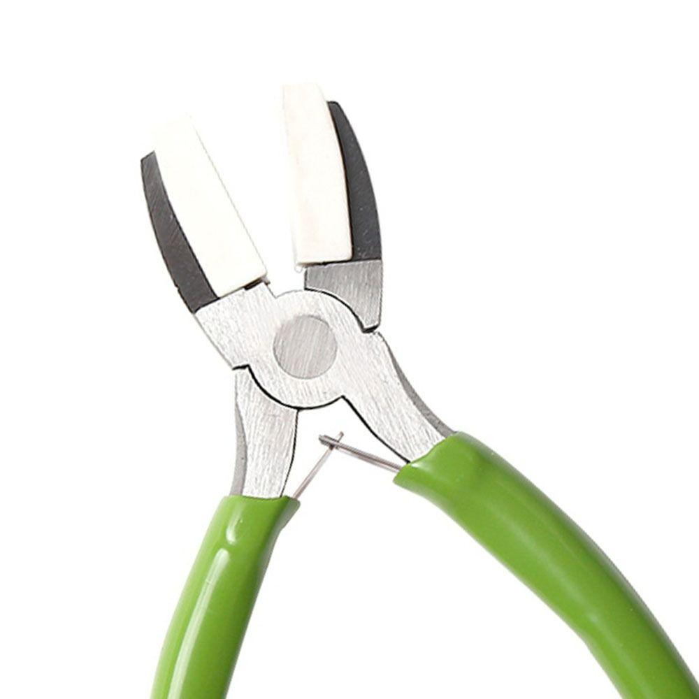 Steel Wire Straightener Pliers Nylon Jaw Jewelry Making Pliers Universal Nylon Jaw Pliers