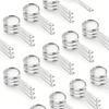 6/12Pcs 8.9cm Mini Magnifying Glasses | Clear Plastic Handheld Magnifiers for Reading, Student Science, Hobby & Classroom Use