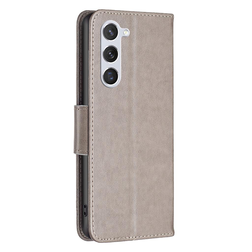 For Samsung Galaxy S25/S24 Phone Case Butterfly Imprinted PU Leather Wallet Cover