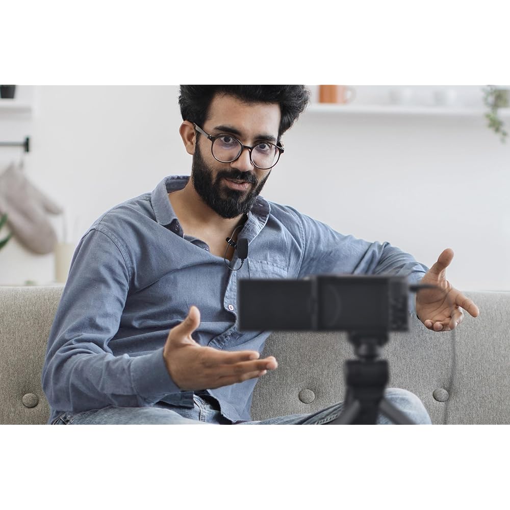 Audio-Technica ATR3700 Camera Lavalier Microphone, Wired, for Streaming, Video Recording, Vlogging, Camera, AUX, External, Mono, 3.5mm Mini Plug, Plug