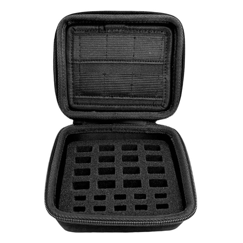 Durability Camera Card Organizers with 26 Individual Holders for Secure Memory Card Keepings AntiDust Card Pouch