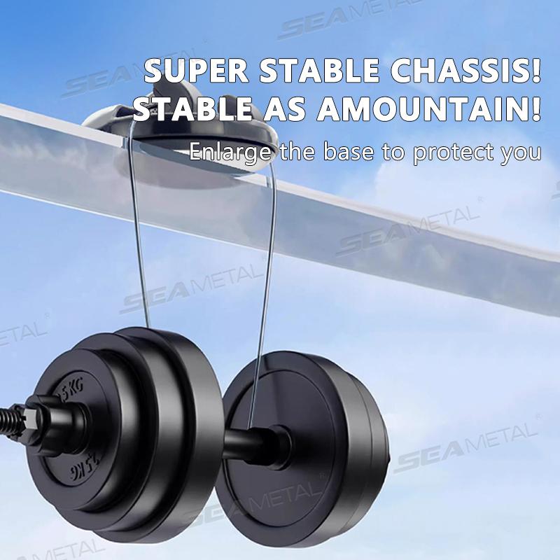 SEAMETAL Head-Up Dashboard Handyhalter für Auto Rutschfestes Gummi Stabile Handyhalterung 360-Grad-Drehung Navigationshalter Ständer