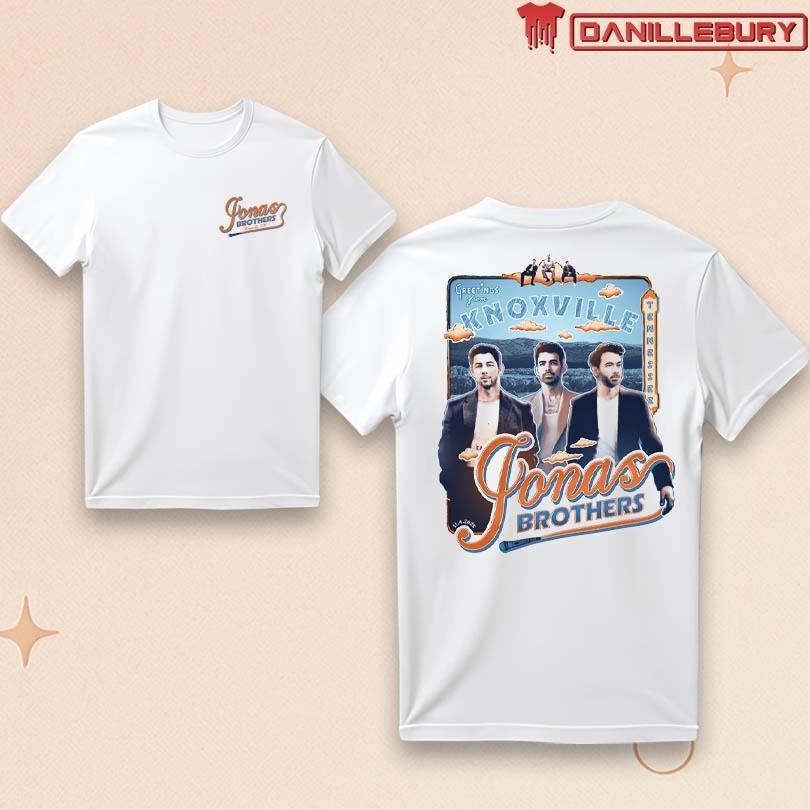 Jonas Brothers Nov 4, 2025 Food City Center Knoxville, TN  Tour 2025 Unisex T-Shirt L