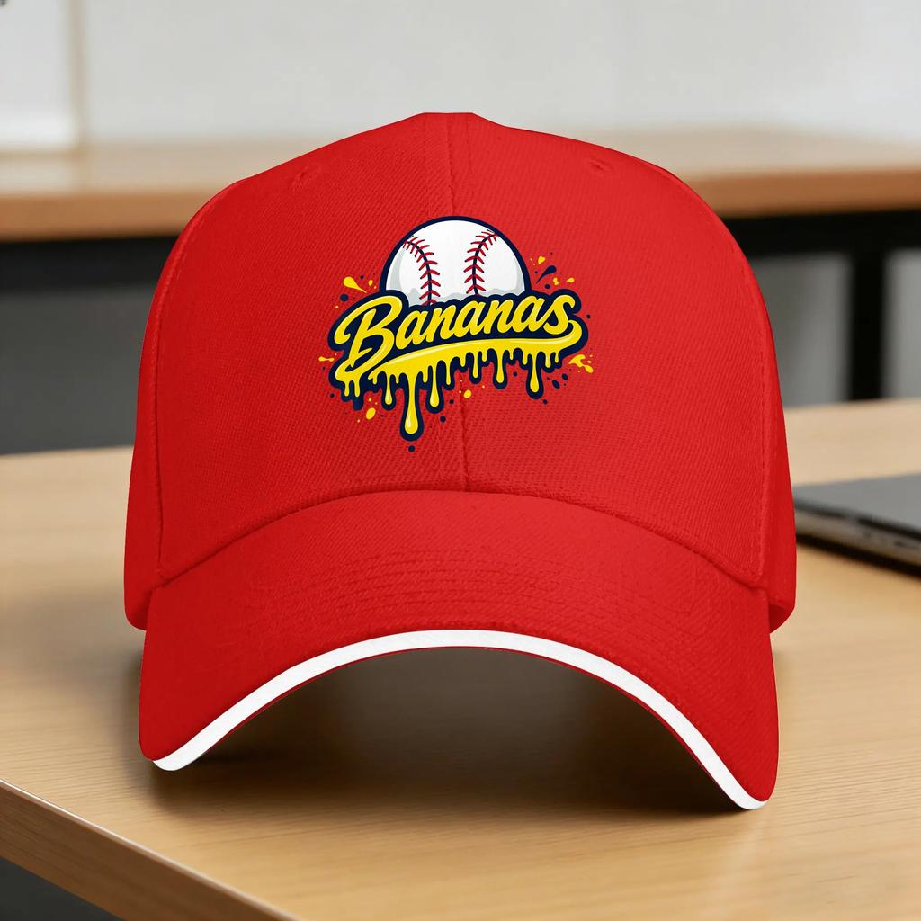 Funny Banana Baseball Cap Casual Hip Hop Hats Summer Women Unisex Hunting Camping Snapback Cap