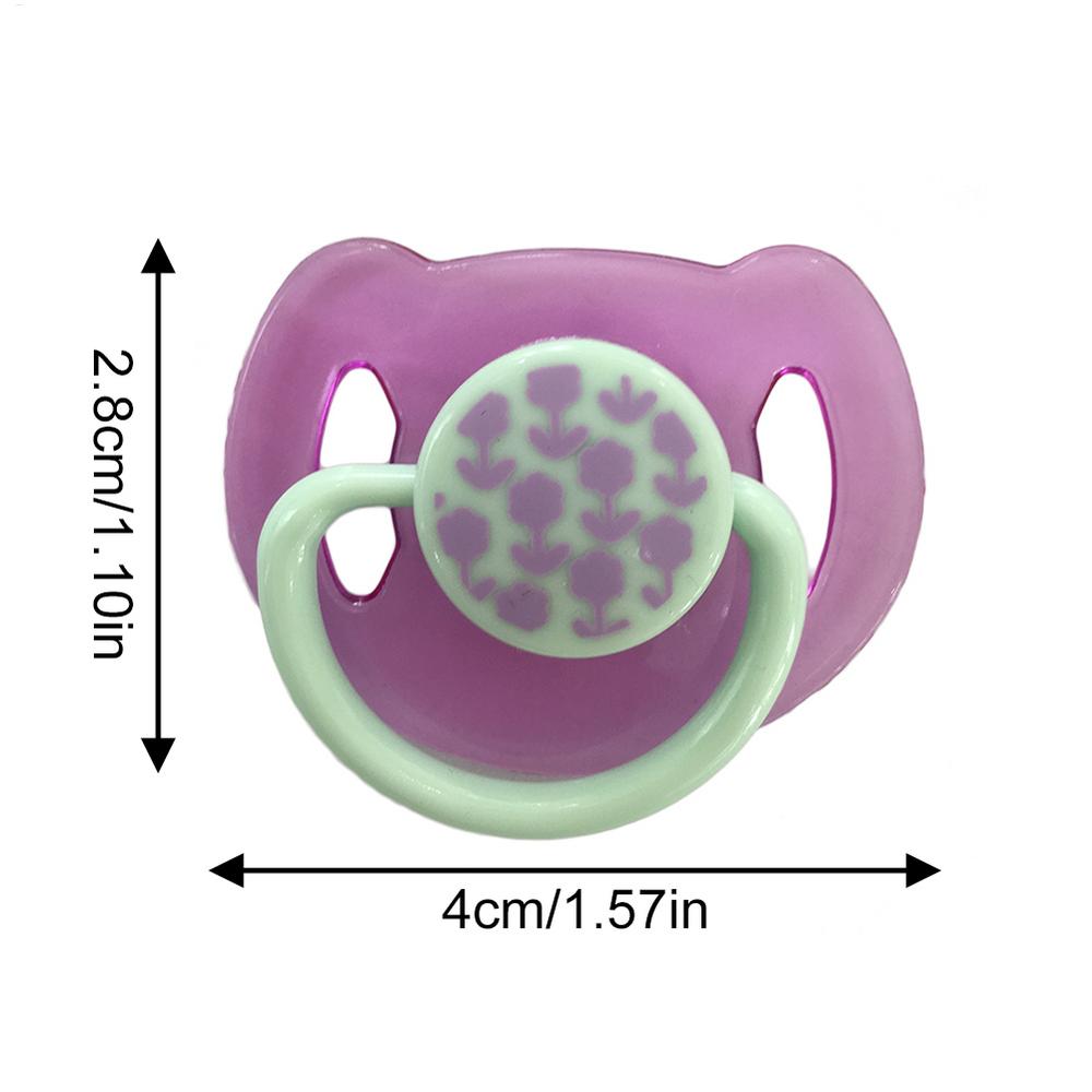 Magnetic Pacifiers For Baby Dolls Pretend Play Feeding Toy Cute Toy Reborn Baby Dolls Handmade DIY Nipples Dolls Accessories