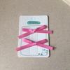 Bowknot Hair Clip Female Girls Hair Pins Mini Grab Clips with Ribbon Design Hair Accessories for Daily Wear and Parties