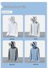 UPF50+ Summer 2024 Ice Silk Hooded Sun Protection Clothing for Couples - Cool, Breathable, Anti-UV for Men & Women