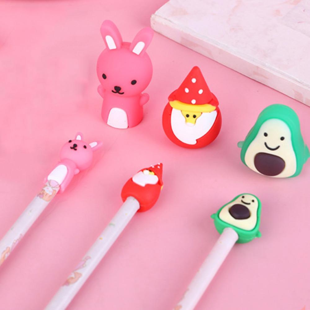 

2pcs Animal Shape Cartoon Pencil Sharpener Kawaii Pencil Cutter Kawaii Kids Gifts frog
