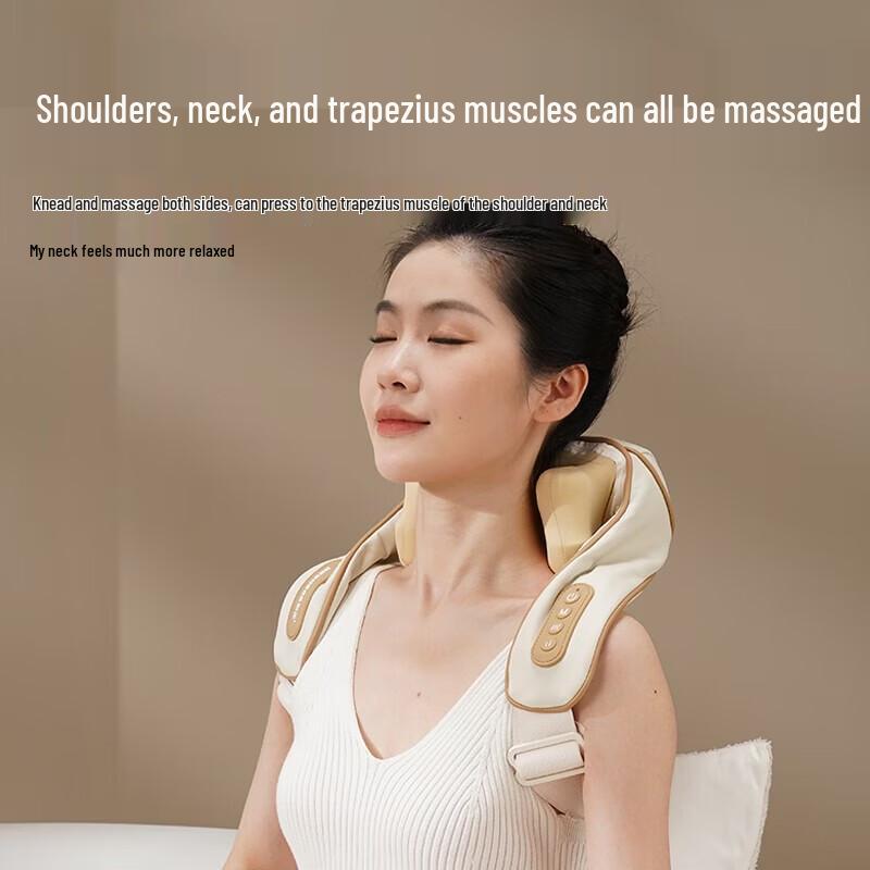 HEZHENG S1 Cervical Neck and Shoulder Massager CN Plug (adapter Included)