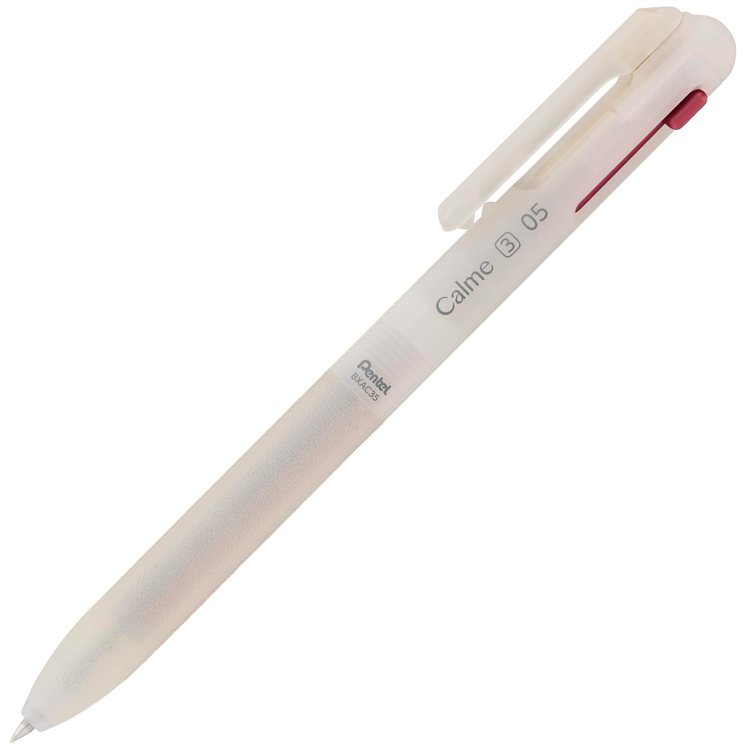 Pentel 3-color ballpoint pen limited Calme 0.5mm sheer beige BXAC35L4
