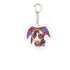 Acryl De Verbazingwekkende Digitale Circus Sleutelhanger Pomni Jax Ragatha Gangle Kinger Sleutelhanger Sleutelketting voor Accessoires Tas Fans Cadeau