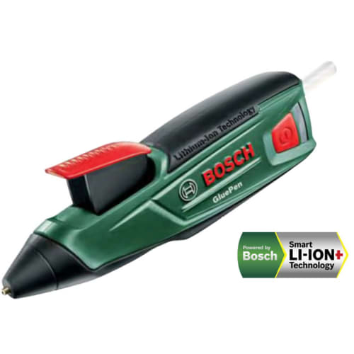 Bosch Cordless Glue Gun (Includes 4 Clear Glue Sticks and Charger)