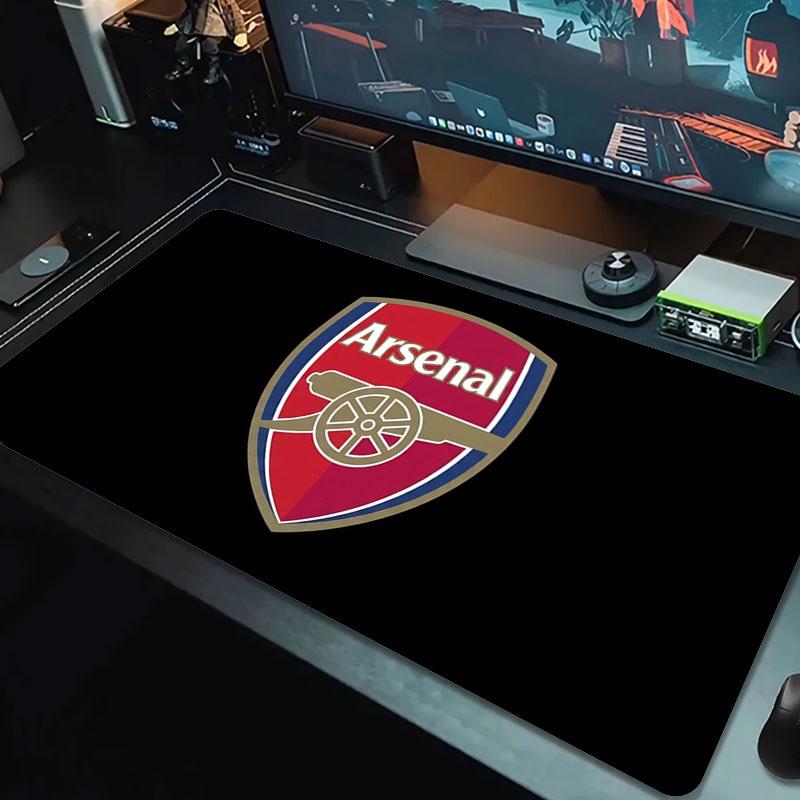 Arsenal F Large Size Mouse Pad Large Gaming Table Cushion Non-slip Laptop Tablet Big Mousepad XXL Mat Mini PC Playmat With Lock edge