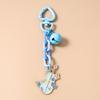 New Enamel Violin Guitar keychain Women Girls Musical Instrument Key Ring Pendant for Handbag Decor DIY Key Holder Jewelry Gift