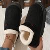 Unisex Zimowe Buty Pluszowe Ciepłe Płaskie Męskie Damskie Kapcie Domowe Puszyste Męskie Bawełniane Przytulne Buty Moda Casual Futro Pluszowe