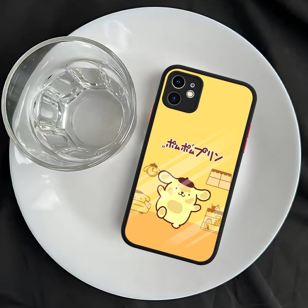 

Cartoon P-Pompompurins Cute Phone Case For iPhone 16e 16 15 14 13 12 11 Pro Max X XS Max Plus Matte Clear iphone 11pro max