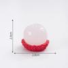 2Pcs Fruit Cute Ornament Car Dashboard Decorations Universal Non Slip Interior Decor for Bedroom Restaurant Office Apple Lychee