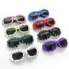 Hip Hop Sporty Sunglasses Stylish Unique Lightweight Sunglasses Futurists Shades Live Show Party Photo Props