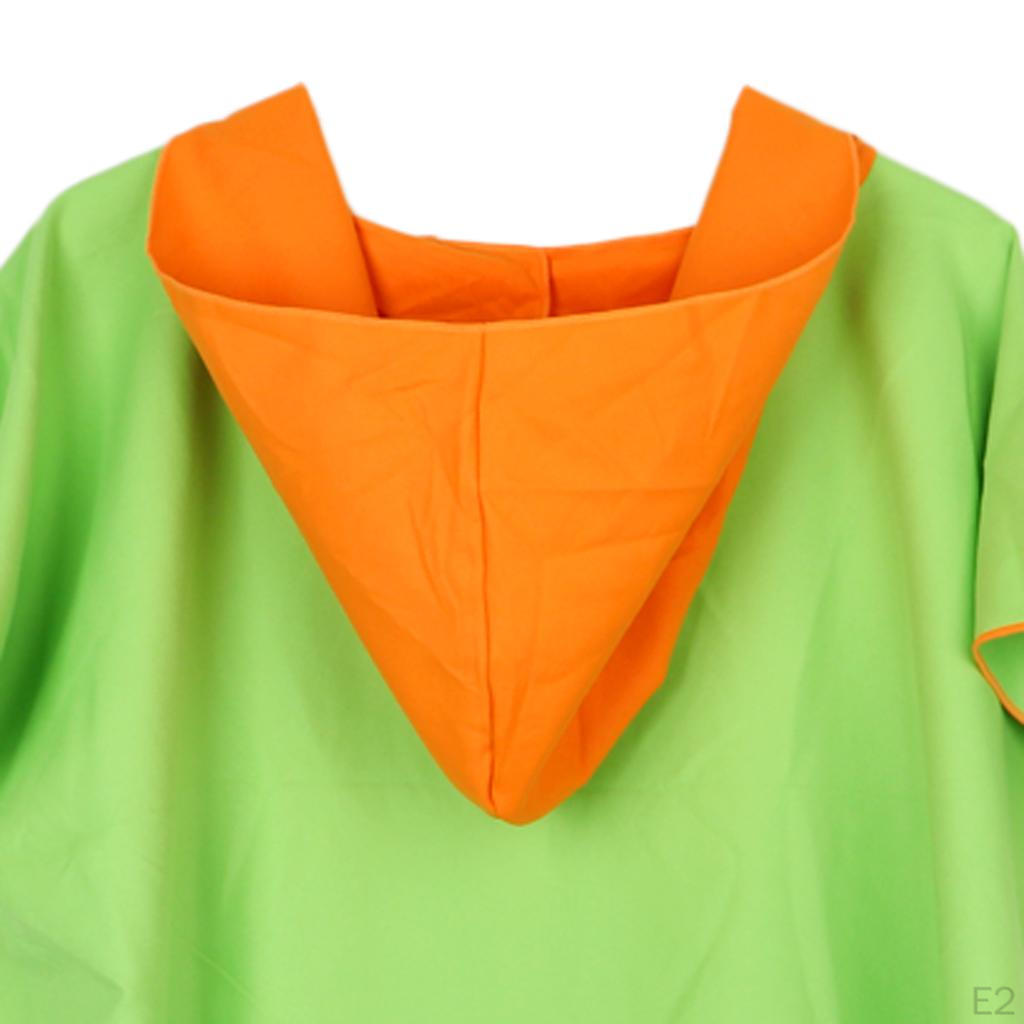 Lightweight Poncho with Green